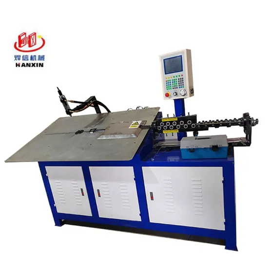 Automatic Steel Iron Metal Hook Bender 2D CNC Wire Bending Machine