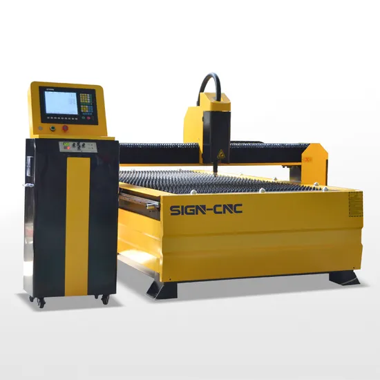 Metal Tube CNC Plasma Cutting Machine 1325/1530 Table CNC Plasma Cutter CNC Plasma Cutter 63A 100A 120A 160A 200A Steel Metal Cutting for Iron Carbon Steel