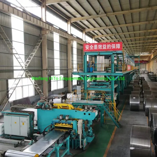100000t Hot DIP Continuous Galvanizing Line for Narrow Strip
