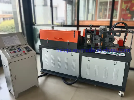 Metal Wire Straightener Machine Hydraulic Reinforced Wire Straightening Cutting Machine