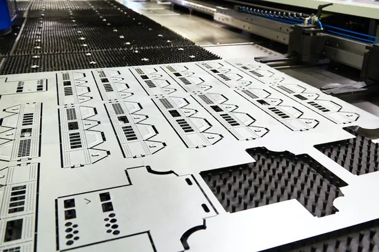 Custom OEM Sheet Metal Stamping Punching Process Service Aluminum Alloy Stamped Punched Component Machining Part