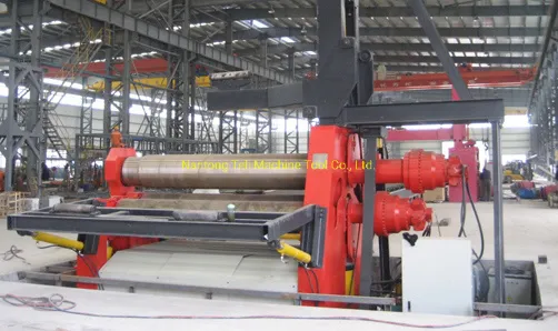 4 Roller CNC Hydraulic Plate Rolling Machine Roller Bending Machine