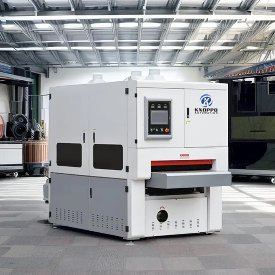 800mm 1000mm Aluminium Metal Stainless Sheet Wide Belt Sanding Polishing Deburring Machine