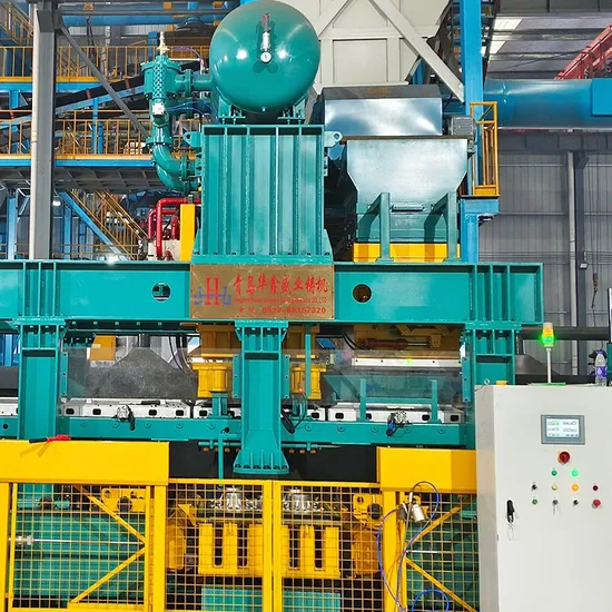 China Foundry Equipment Manufacturer Design Customize Green Sand Casting Automatic Static Pressure Molding Line for Foundry Iron Casting