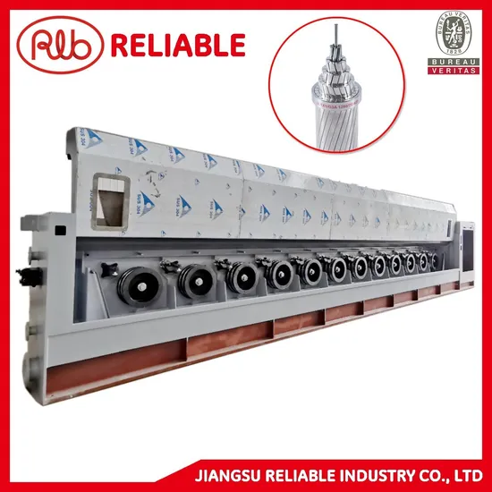 High Speed Straight Line Copper and Steel Cable or Wire Drawing Machine with Individual Motors