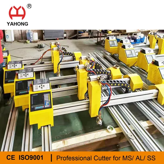 Portable Gantry CNC Plasma Cutting Machine Flame Cutting Price with 200AMP Plasma Cutter for Metal