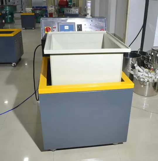 Magnetic Polishing Machine Aluminum Steel Spare Parts Polishing Machine Magnetic Tumbler Polishing Machine