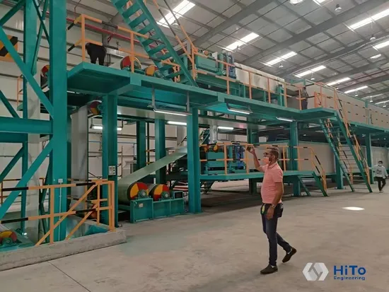 Steel, Aluminum Coils Color Coating Line PPGI/PPGL Production Line