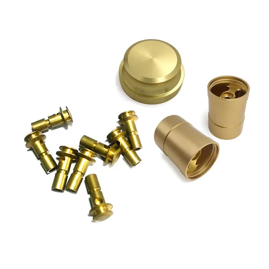High Precision CNC Machined Parts in Aluminum and Brass
