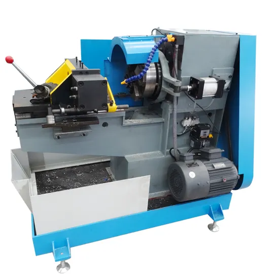 2′′/4′′ Electric Good Quality Double Stations Automatic Big Bore Multi-Function Pipe Threading Machine Pipe Threader