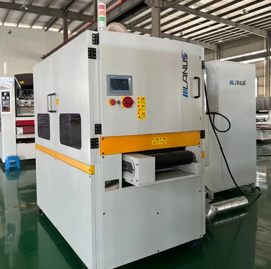Efficient Automatic Deburring Machine for Metal Surface of Automotive Parts with Lsg1000