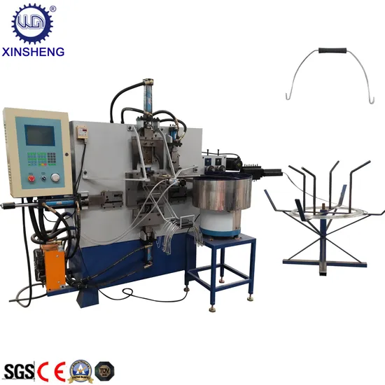 Automatic Hydraulic Bucket Handle Hook Making Forming Manufacturing Production Machine