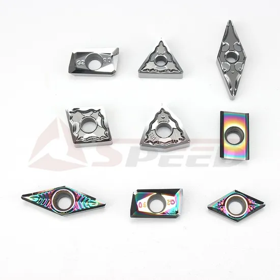 Speed Sides Grinding Dcgt11t3 Ccgt09t3 Apgt1604 CNC Carbide Inserts for Aluminum Copper