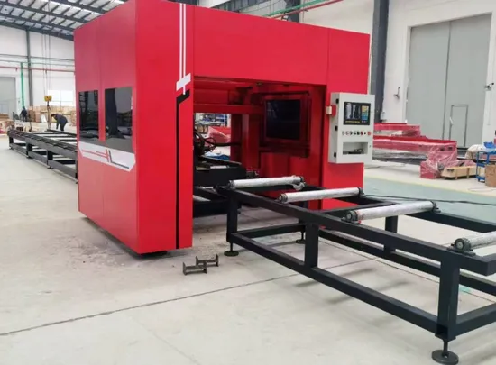 High Accuracy Pipe Profile Plasma Cutter Price Best CNC Plasma H Beam I Beam Beveling Coping Cutting Machine