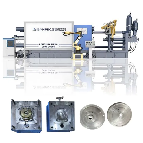 Factory Supply Full Automatic Precision Aluminum Injection Cold Chamber Die Casting Machine