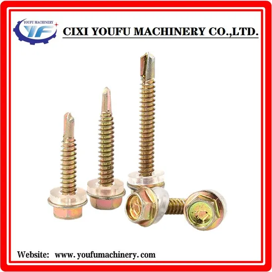 CNC with Waterproof Washer, Self Drilling Screw, Woodworking Self Tapping Screw