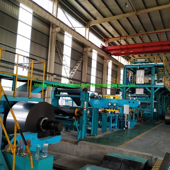 1500mm Width Hotdip Galvanizing/Galvalume Line for Spangle Galvanized Coil