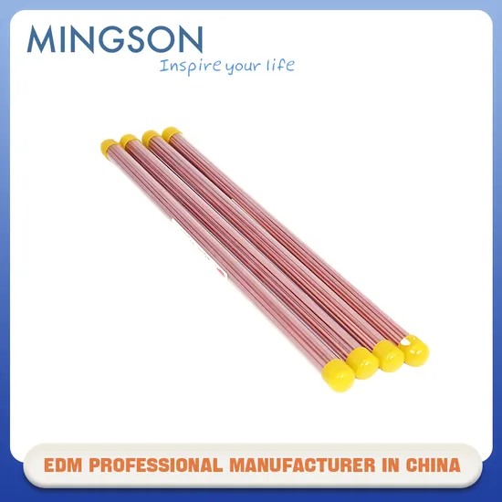 Electrode Tube Copper Brass Multi Channel Hole for EDM Wire-Cut Machine