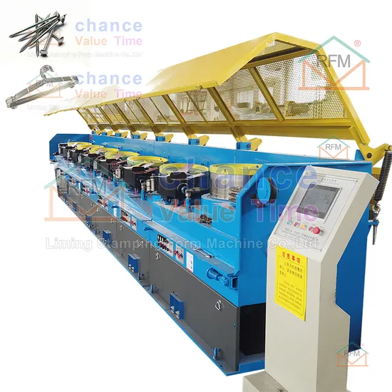 Full Automatic Straight Line Wire Drawing Machine for Nail Making/Wire Binding/Barbed Wire