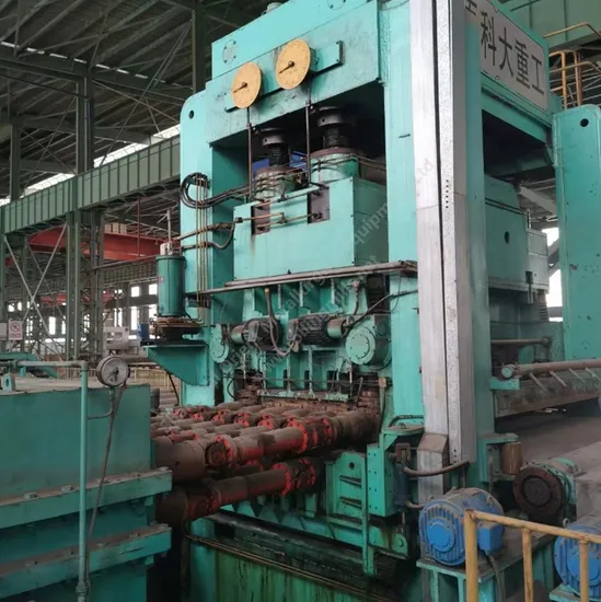 Refurbished Steel Plate Hot Rolling Mill Line in Used Conditions, Ready for Immediate Use