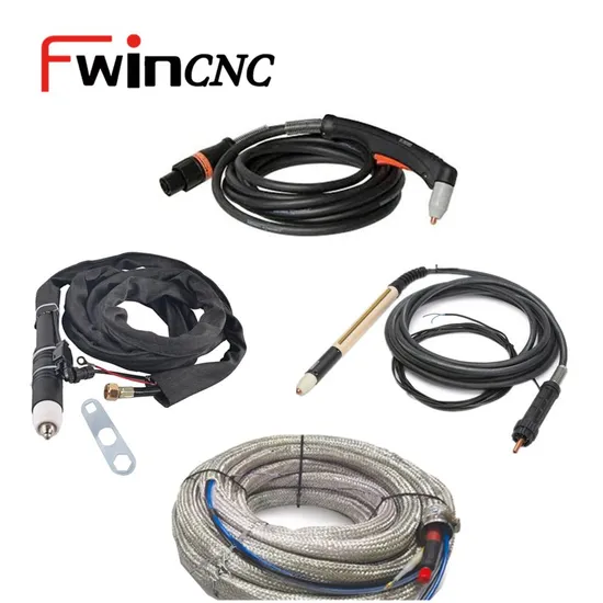 P80/Xf300/Fy-402s/406 SL100 SL60 PT36 PT100 Kjellberg Plasma Torch with Leads, 4.5m~23m 228297 228296 Hypertherm