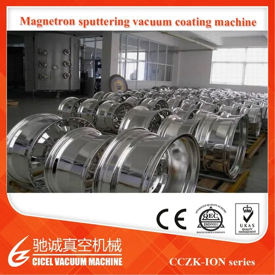 Auto Car Wheel Chrome Magnetron Sputtering Vacuum Coating Machine