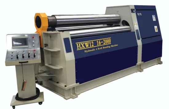 W12-20X2500 Plate Bending Roller Tube Roll Bender Sheet Metal Rolling Machine