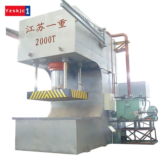 China Factory 1200 Ton Single Arm C Type Oil Hydraulic Press Machine Four Column Hydraulic Press Oil Press Machine Price