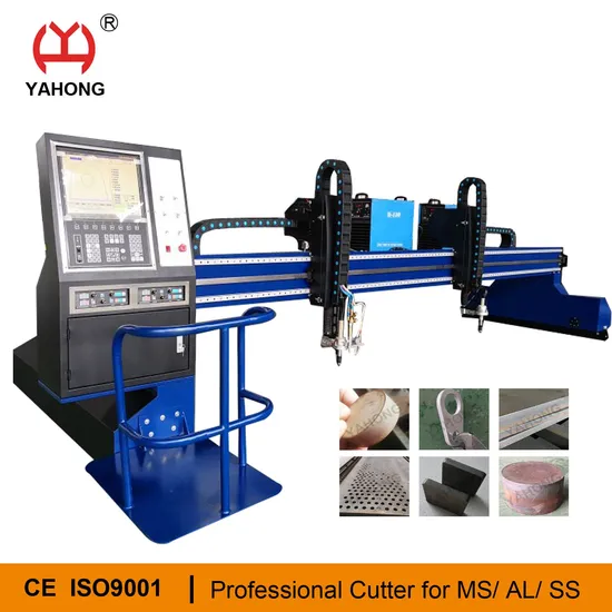 Heavy Duty Gantry CNC Plasma Cutting Machine for Metal with Oxygen Cutting and Plasma Cutting