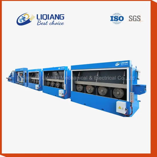 Liqiang 1.2-4.5mm Multi-Wire Copper Cable Machine Wire Drawing Machinery