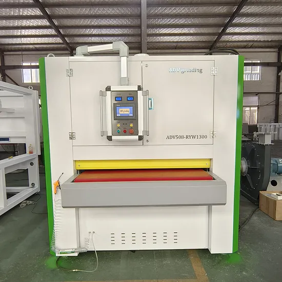 Adv 508-RW1300 Metal Working Sheet Surface Deburring Polishing Machine
