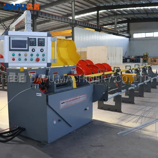 High Speed Galvanized Iron Steel Rebar Wire Straightening and Cutting or Straighter and Cutter Machine for Low Carbon Wire with Max Speed 180m/Min