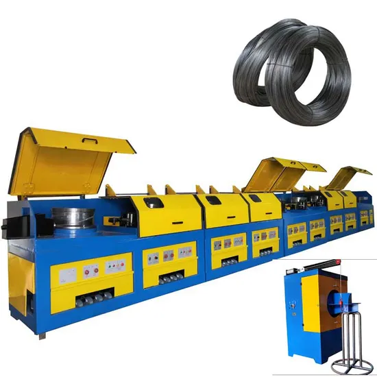 Automtic Carbon Steel Wire Drawing Device Straight Line Wire Drawing Machine