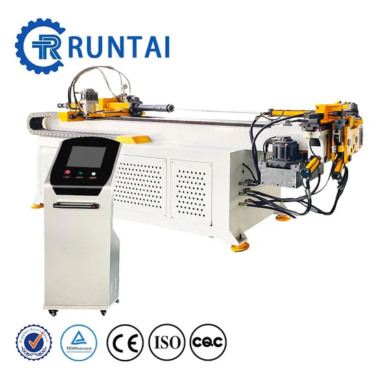 Rt-50CNC Servo 3 Axis 3D Tube Bender Exhaust Metal Stainless Ss Rolling Automatic Pipe Bending Machine