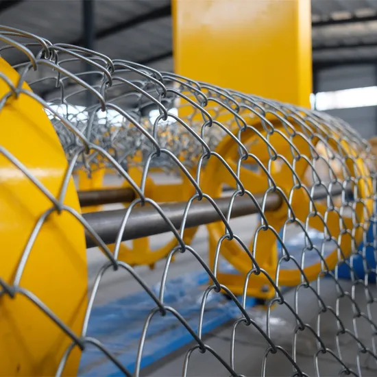 Double Wire Chain Link Fence Machine Diamond Mesh Machine 2-4m