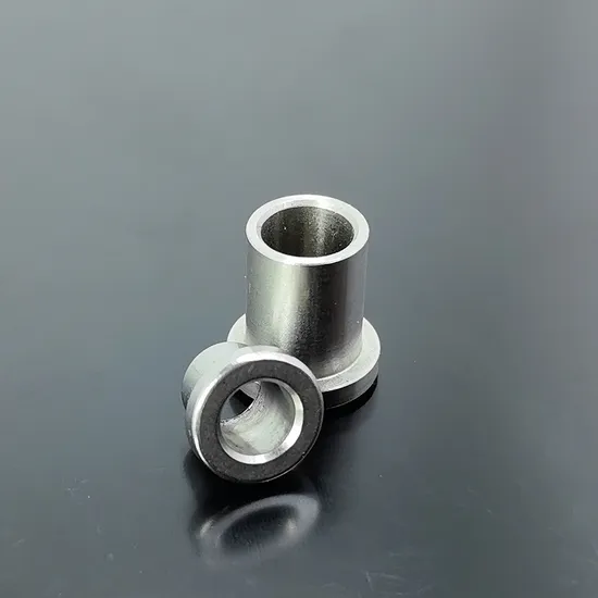 Precision CNC Lathe Turning Machined Part Customized Titanian Sleeve Ring for Communication Equipment