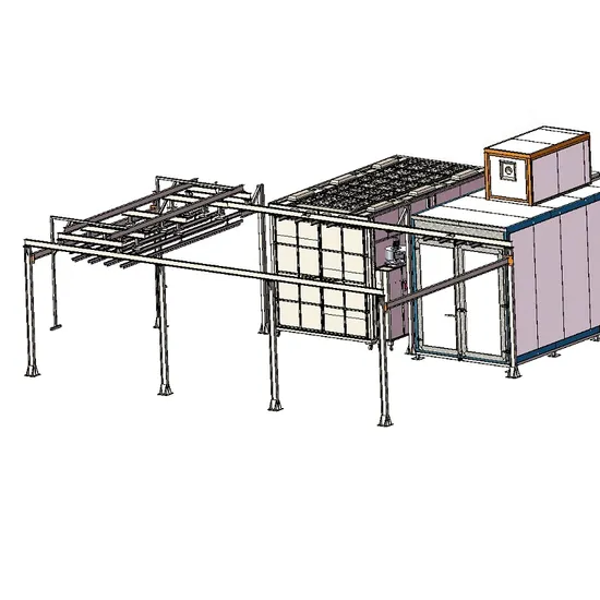 Manual Electrostatic Powder Coating Line for Painting Aluminium