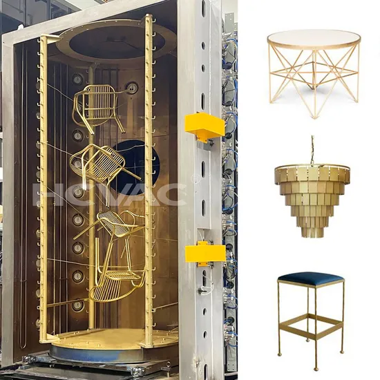 Hcvac Stainless Steel Sheet Big Size and Samll Size Furniture PVD Titanium Plasma Coating