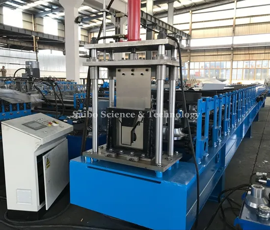 Customized Rain Water Gutter Automatic Cold Roll Forming Machine with Hydraulic Cutting System