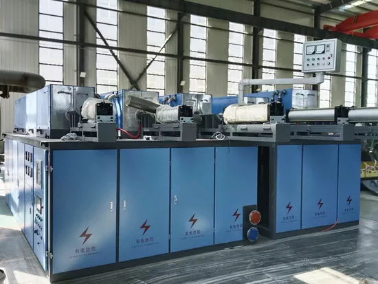 Medium Frequency Electric Induction Heating Diathermy Furnace for Preforming Heat Treatment Metal Forging