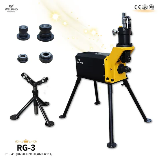High-performance Gear Pipe Roll Groover Machine 2"-8" Inch Pipe Grooving Equipment Supply Chain Management