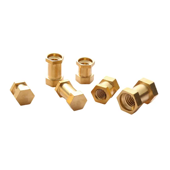 Precision Copper Turning CNC Machining Knurled Screw Components Supplier