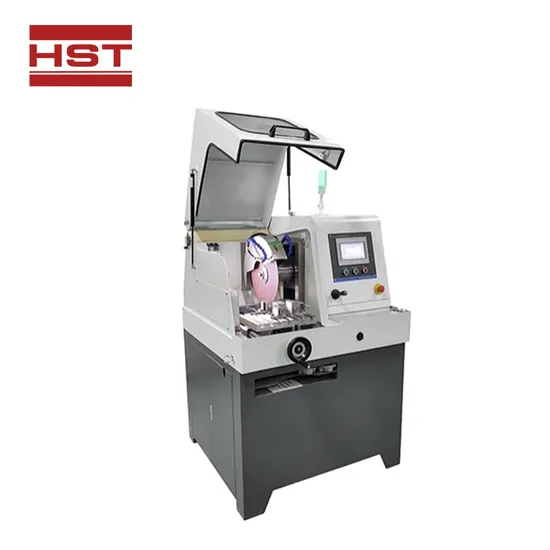 Fully Automatic Metallographic Specimen Cutting Machine for Diameter 100mm Round Bar Sample