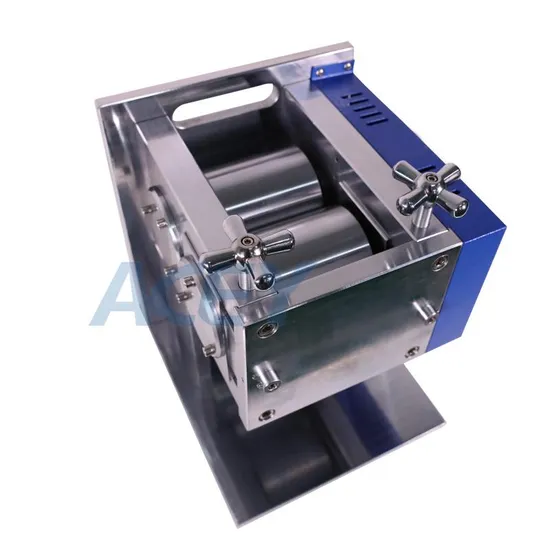 Lab Manual Roller Press Calender Machine Electrode Calendering Machine for 18650 Lihtium Battery Electrode Making