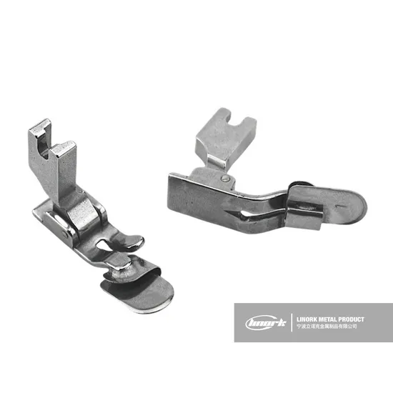 Sewing Machine Accessories Stainless Steel Lockstitch Down Hemming Adjustable Folded Presser Foot