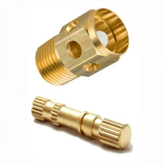 ISO9001 Control Quality CNC Machining Parts Brass Steel Customized CNC Service