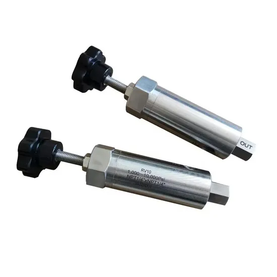Hot Sale Usun Model: RV10 1000 to 10000 Psi Field Set High Pressure Stainless Steel 316 Safety Pressure Releasing Valve for Oi