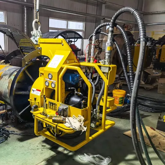 China Large Pipe Beveling Machine for Long Distance Transport Pipeline Construction