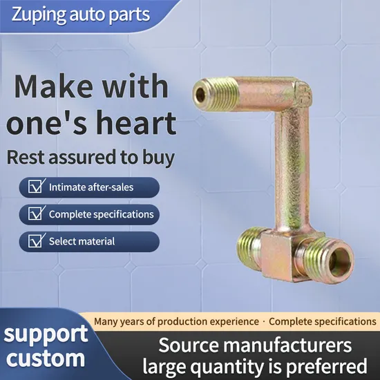 Wholesale of 1/8m14h Three-Way Connector Air Pump Accessories for Automotive Parts