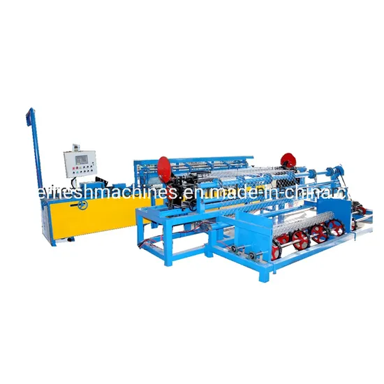 Full Automatic PLC Chain Link Fence Machine